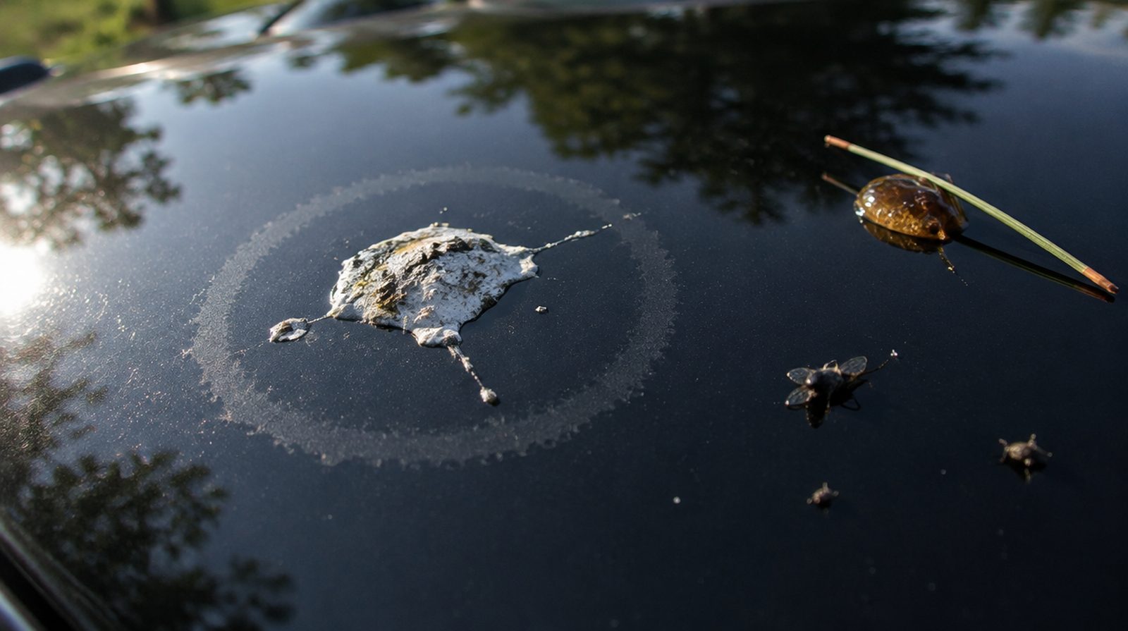 Smola, ptičji izmet i insekti: zašto ostavljaju trajan trag na laku